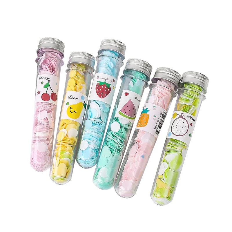 Disposable soap tablets for travel hand washing soap paper tube portable outdoor hand soap paper