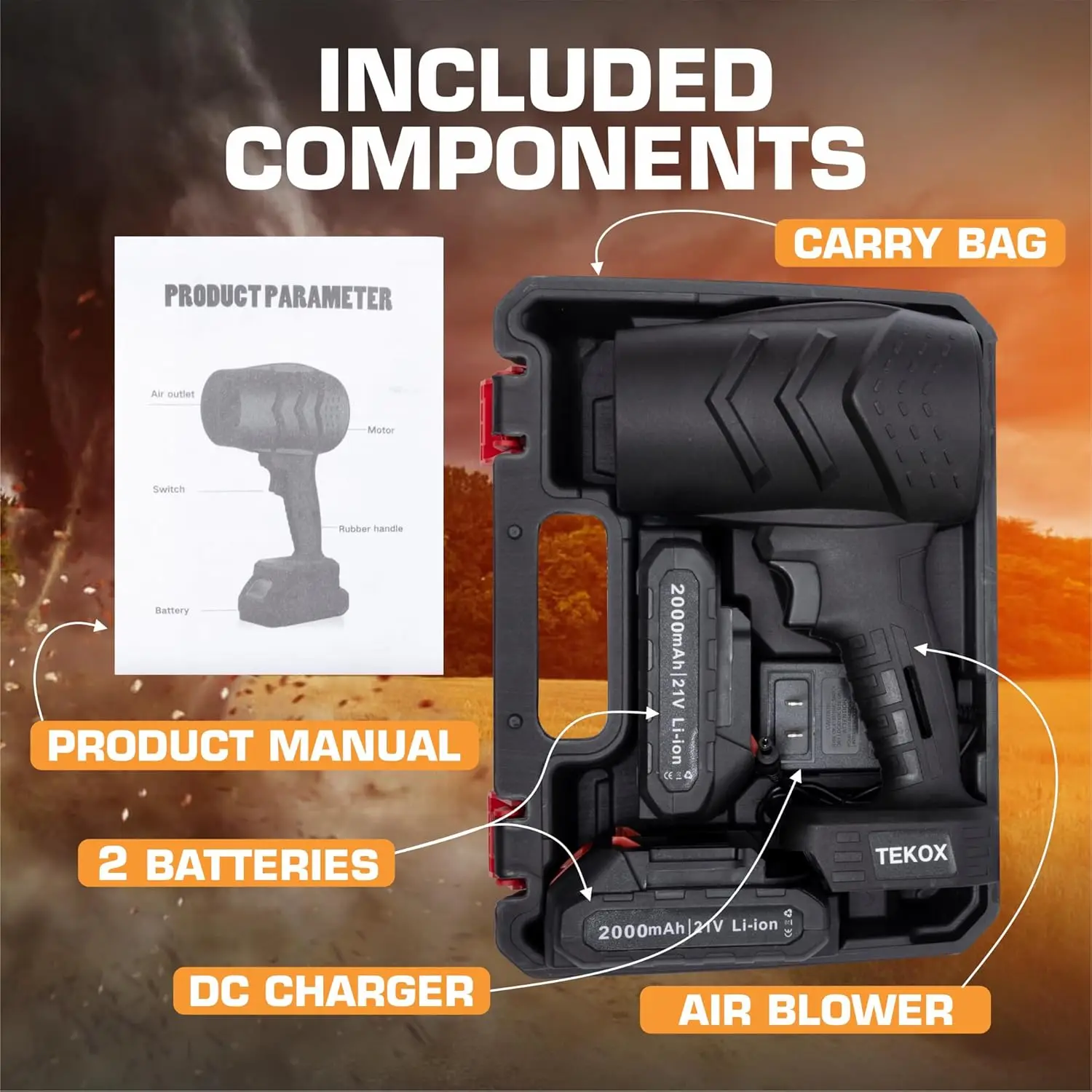 120000rpm Mini Compressed Air Duster Portable Hand Fan Electric Small Blower Jet Turbo For Clean
