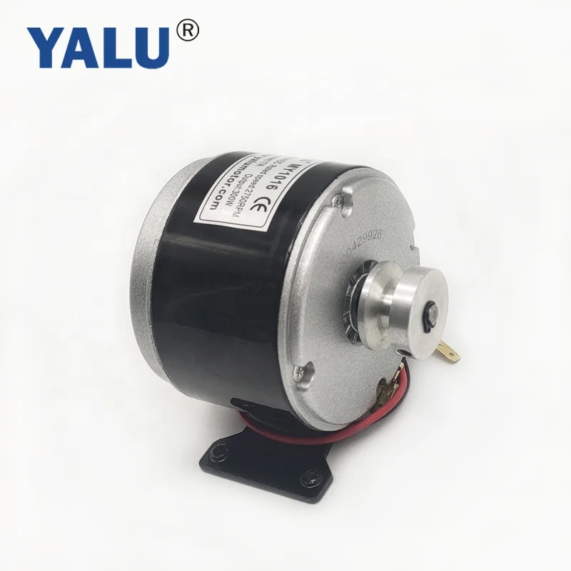 MY1016 Electric Older Leisure Cargo Engine Motorcycle 300W 24V DC Brushed Motors with Synchronous Wheel for elektrikli bisiklet