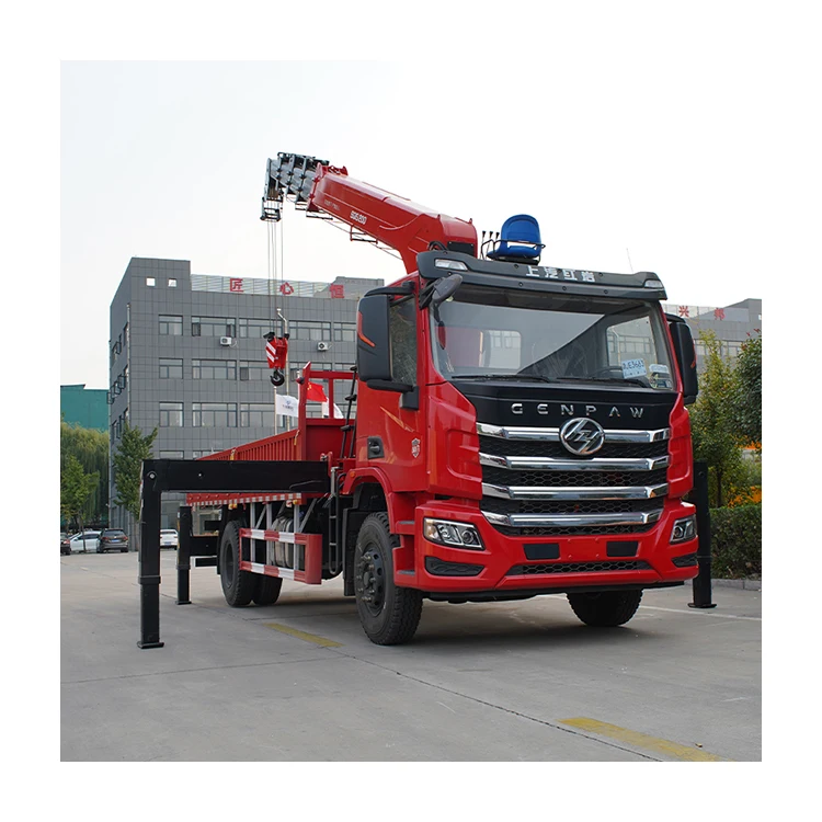 High Quality Heavy Truck Haoman 4 Tons, 6 Tons, 8 Tons Telescopic Boom Car Crane For Sale