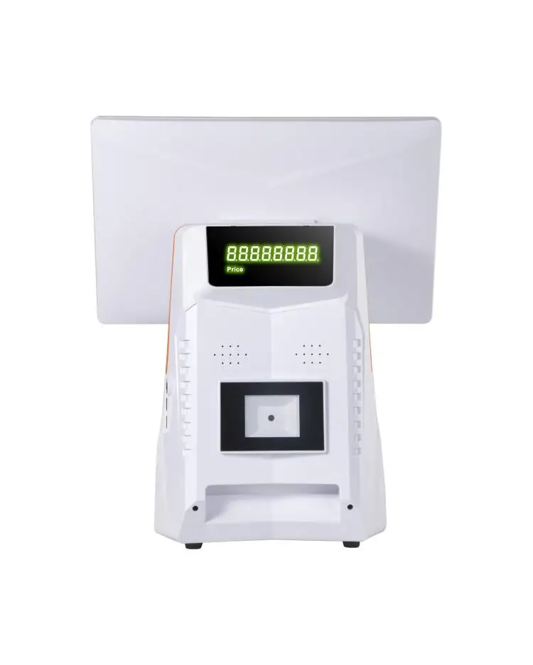 Windows Android Pos System With Dual Screen Cash Draw Card Reader