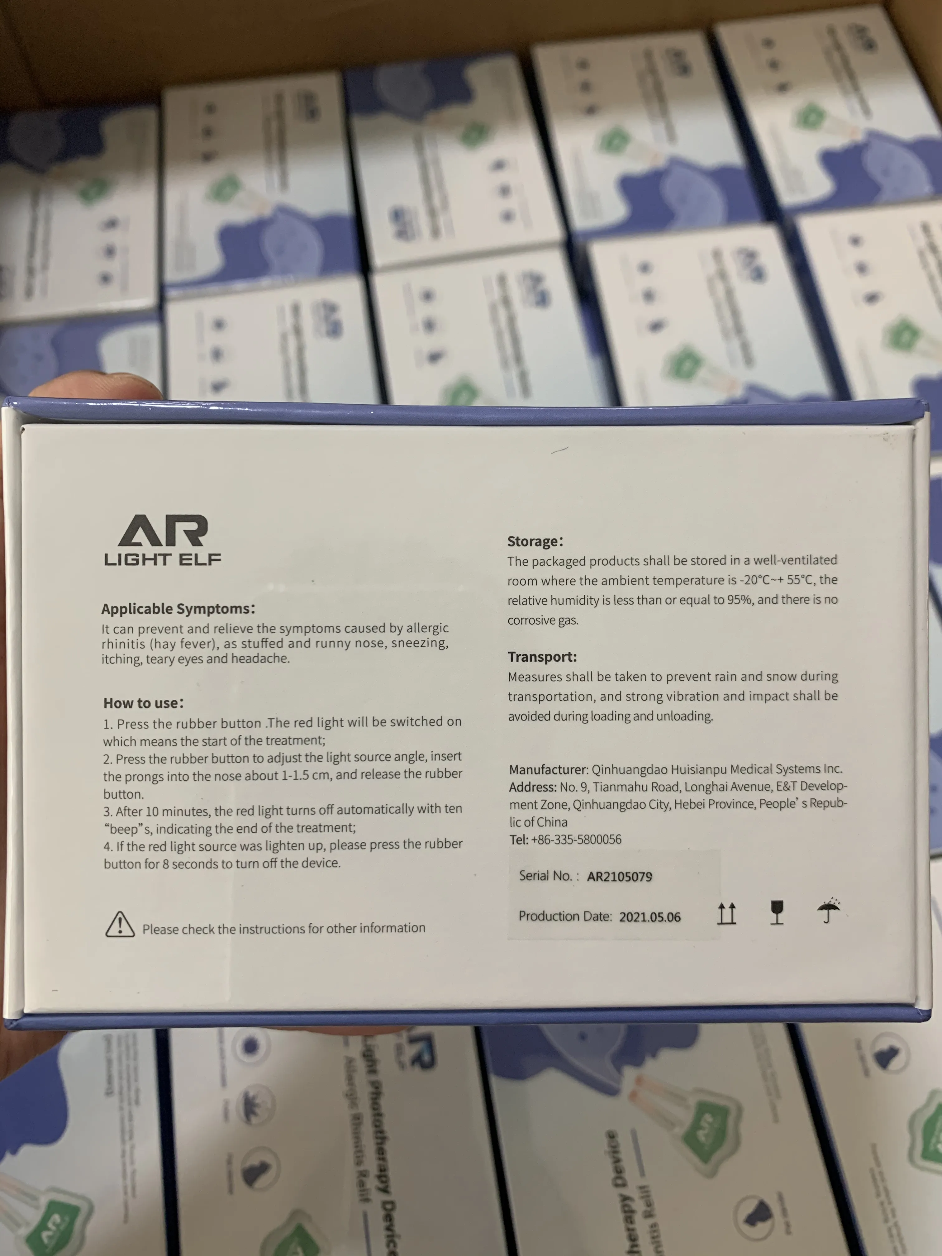 Say goodbye to nasal strips, sprays and medications,relief your Stuffy or Runny nose without surgery rhinitis device