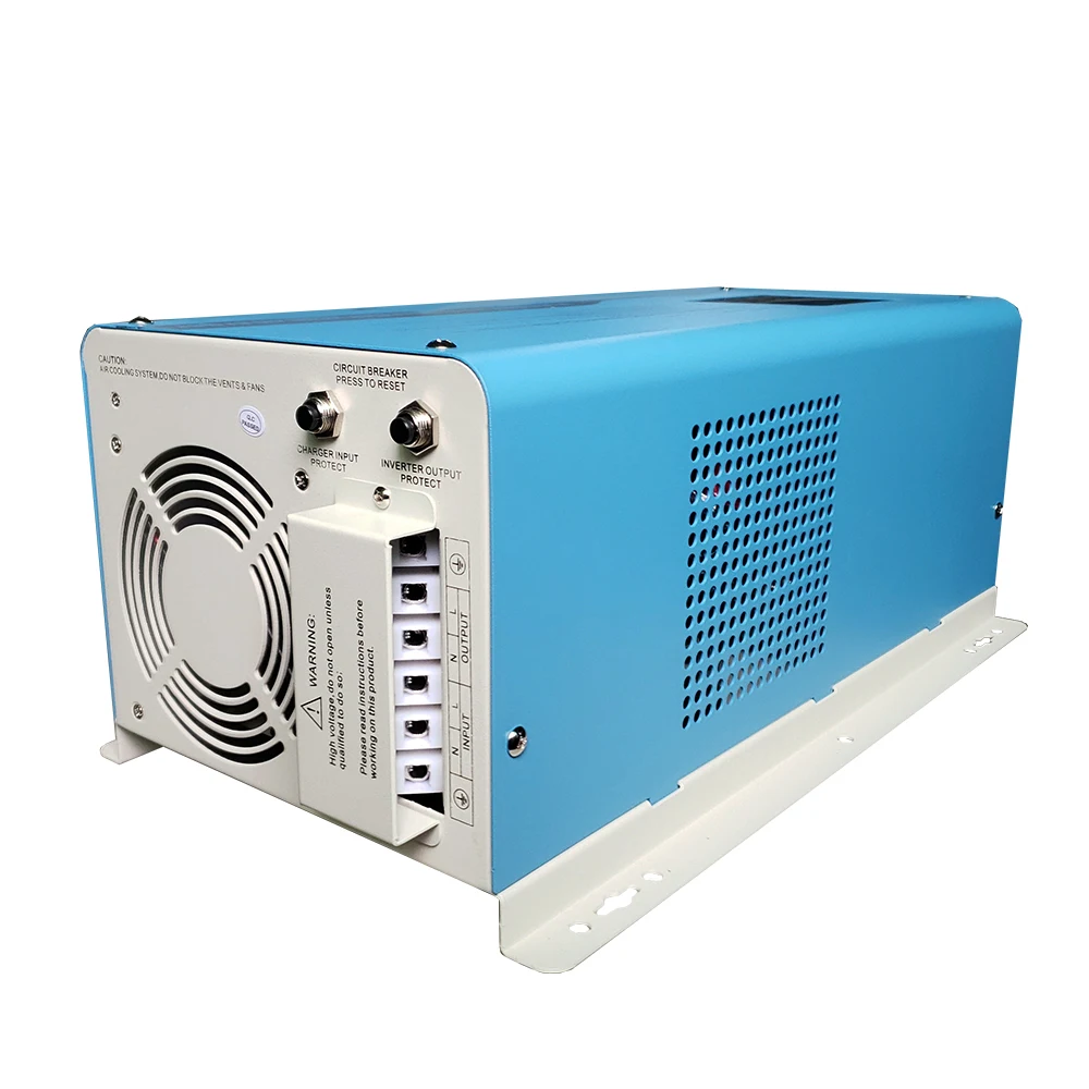 Off grid pure sine wave power inverter  3050Hz/60Hz output frequency 24VDC/48VDC input voltage