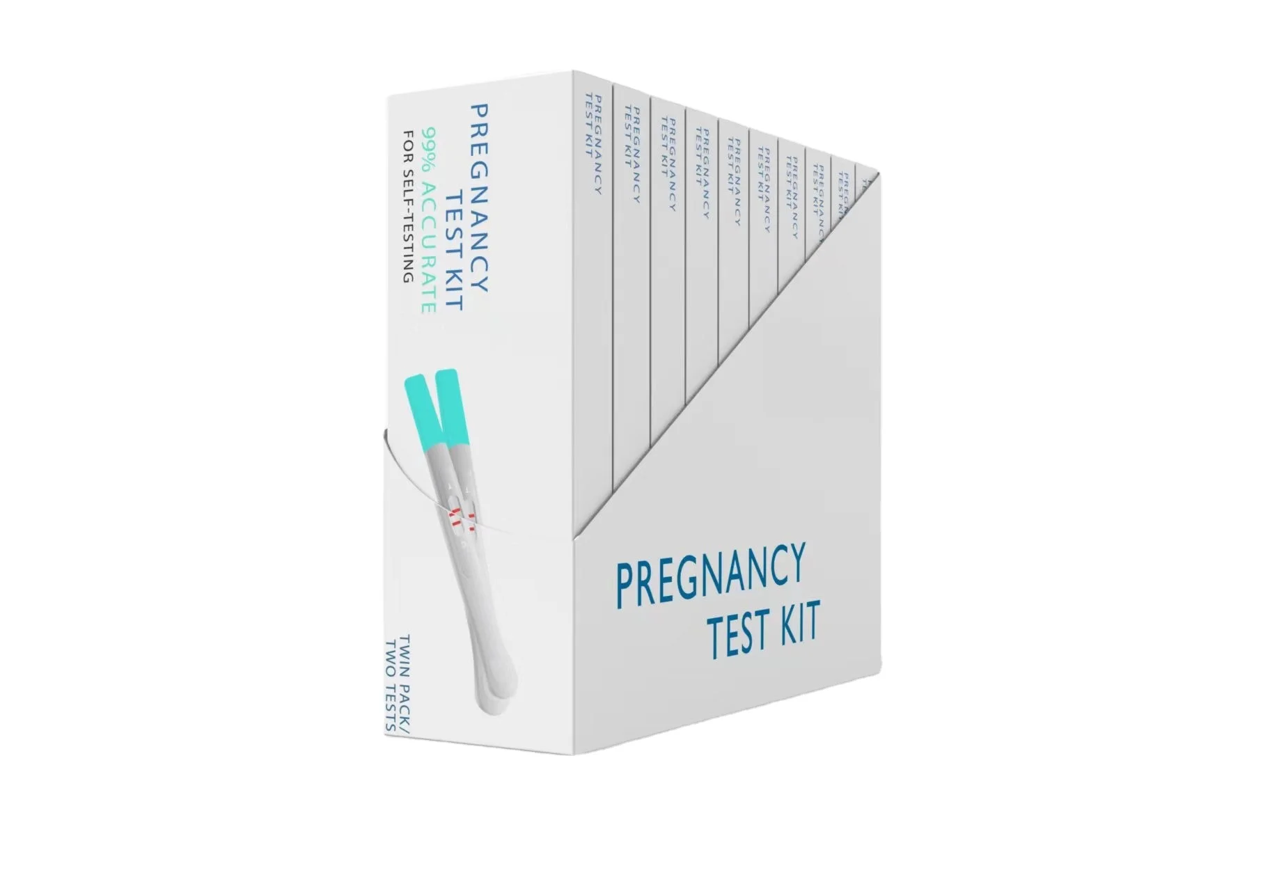 Fast pregnancy test kit HCG midstream
