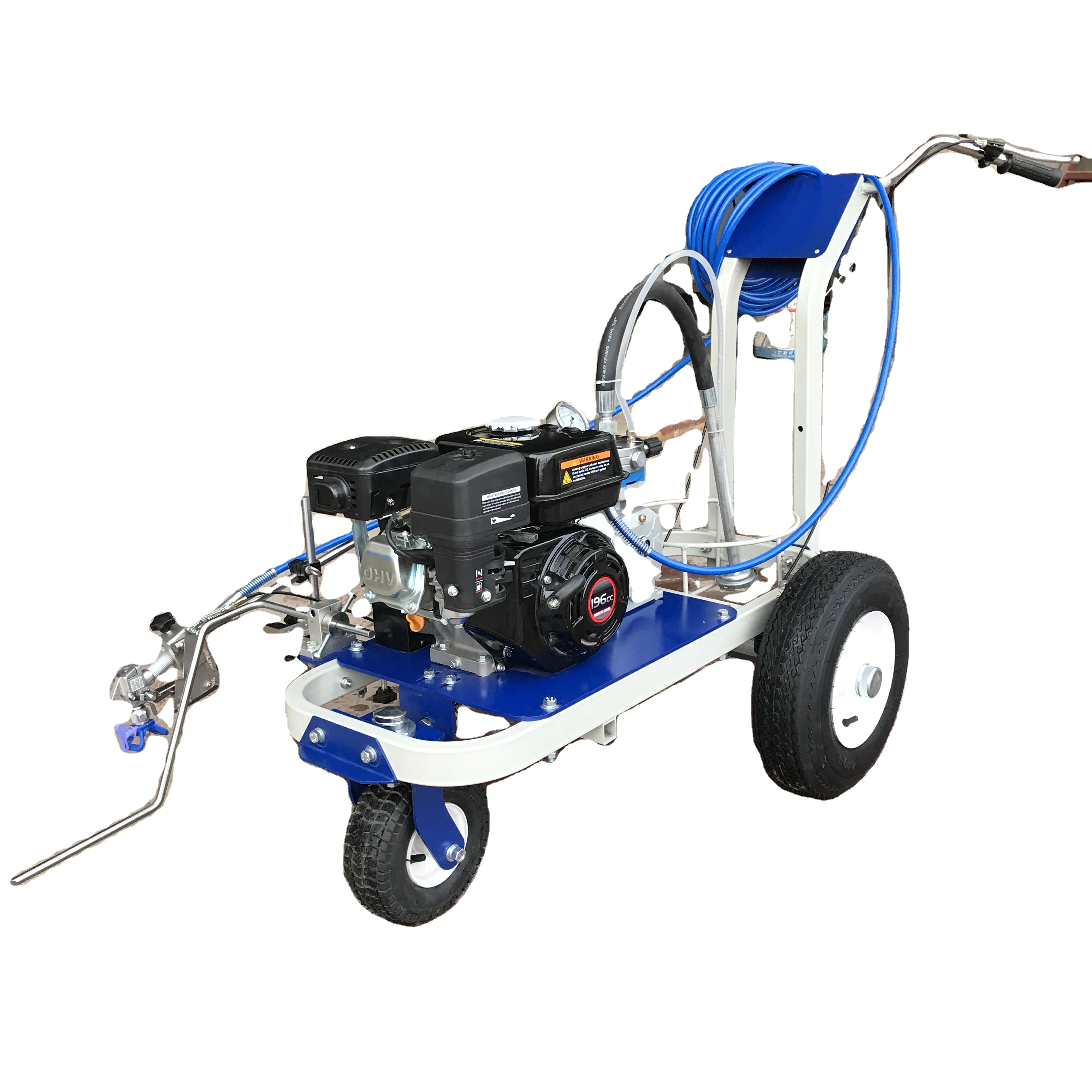 Driving school parking space marking machine road marking car spray painting machine