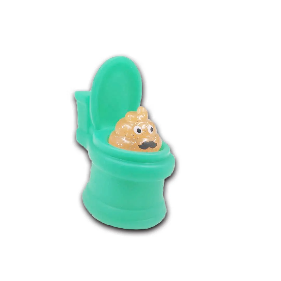 Squeeze Poop Toilet Toy Stress Relieve Fidget Funny Toys Plastic Finger Squishy Stool Emoticon Feces Fidget Toys For Kids