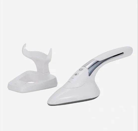 Skin Small Iron Micro-Current Iron Vibration Facial Massage Beauty Instrument/Hot Ion Introduction Anti-Aging Firming