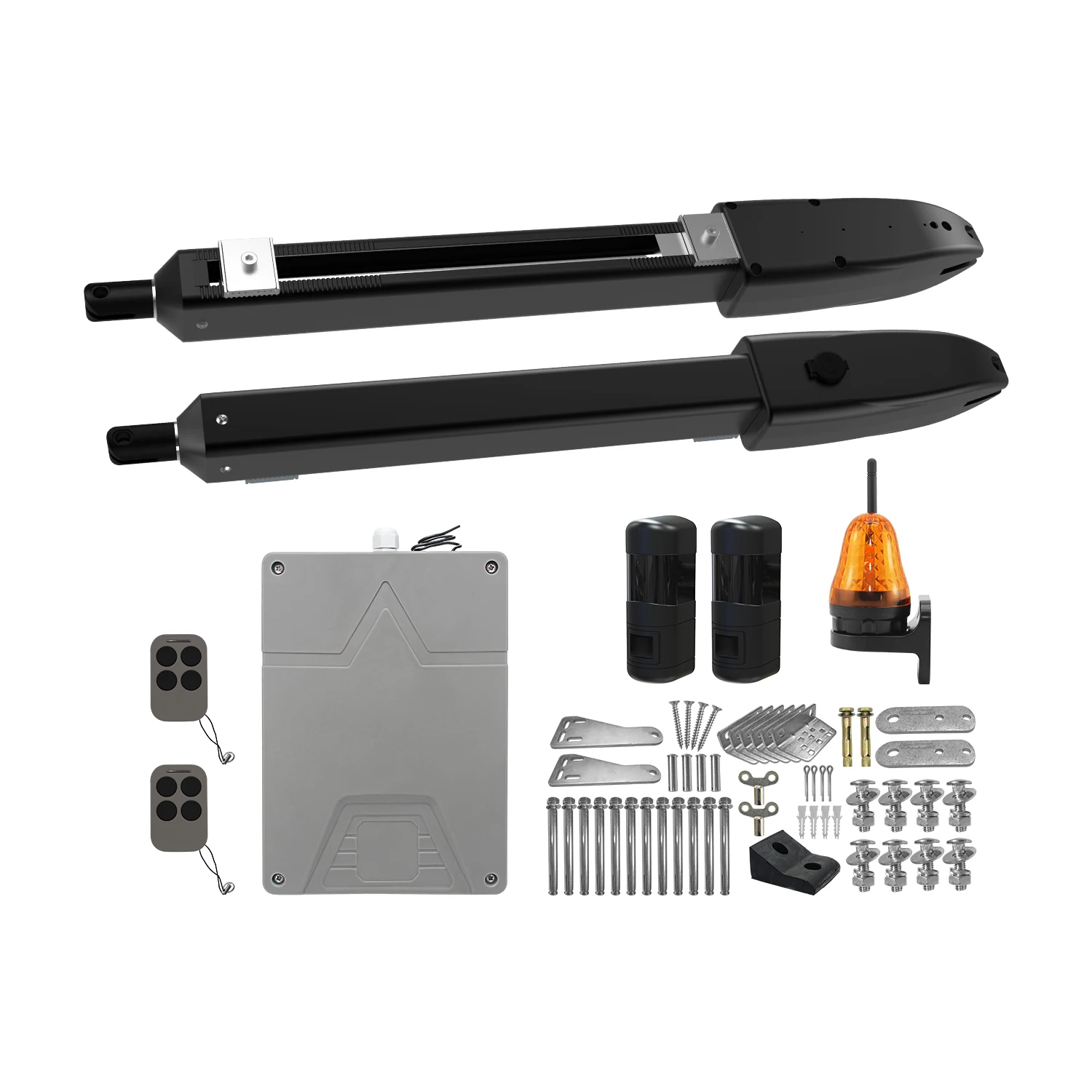 Auto Gate System Steel Gate Single Door Gsm Gate Opener