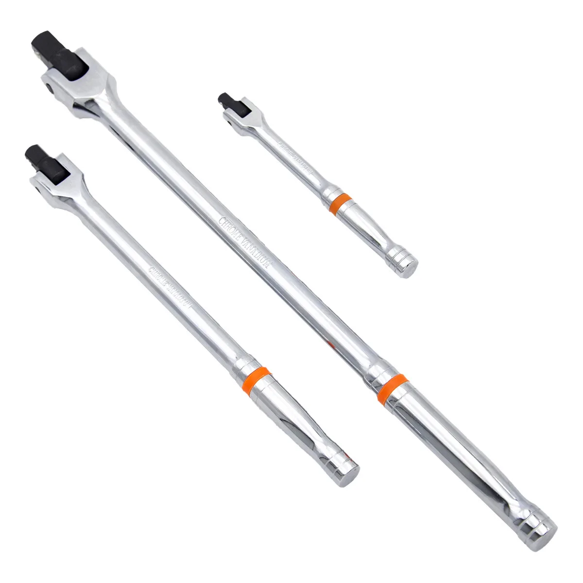High Strength 3 Pcs Socket Wrench Set F Type Mechanics Tool Set Ratchet Wrenches Set for Repair Maintenance