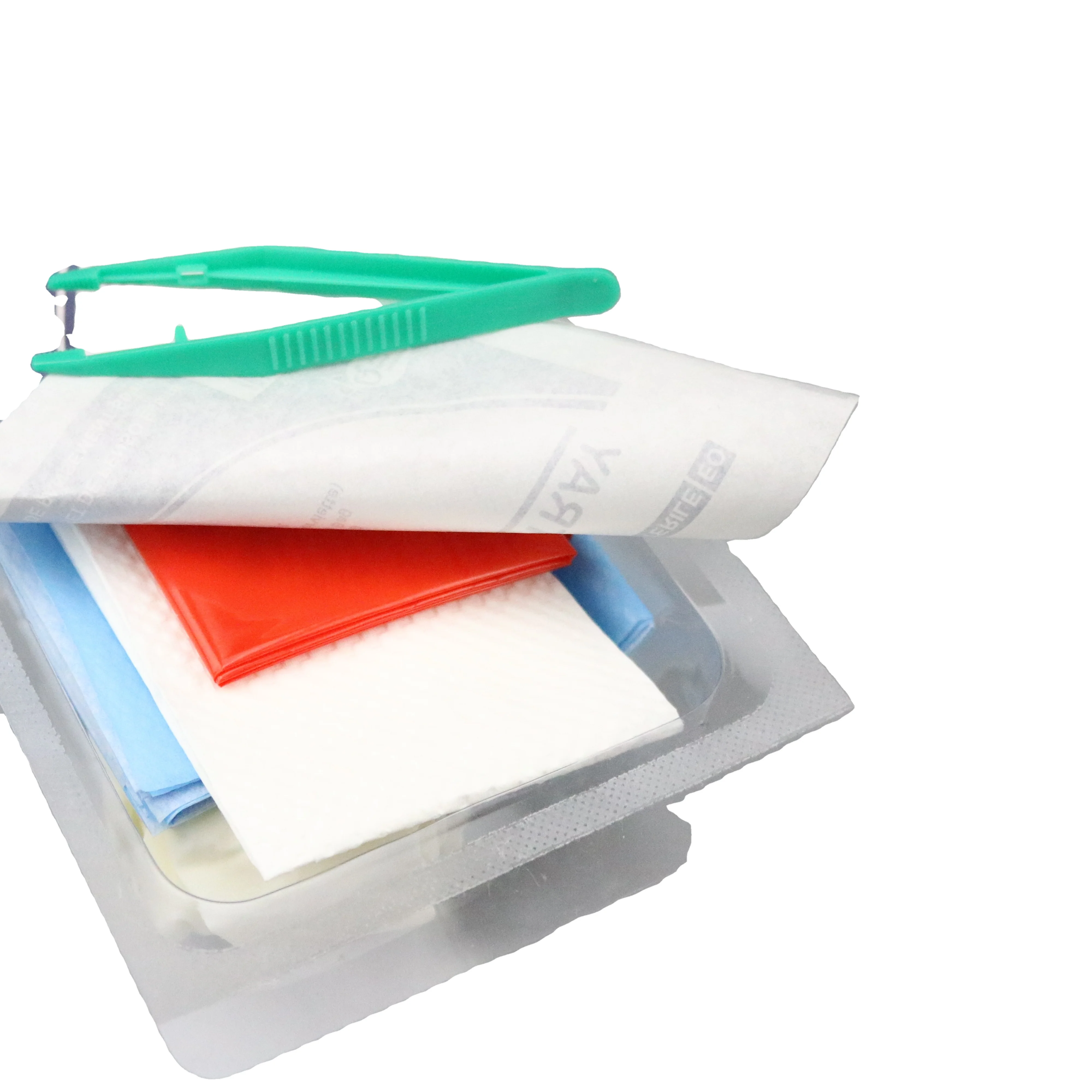 Medical surgical dressing set sterilized by EO