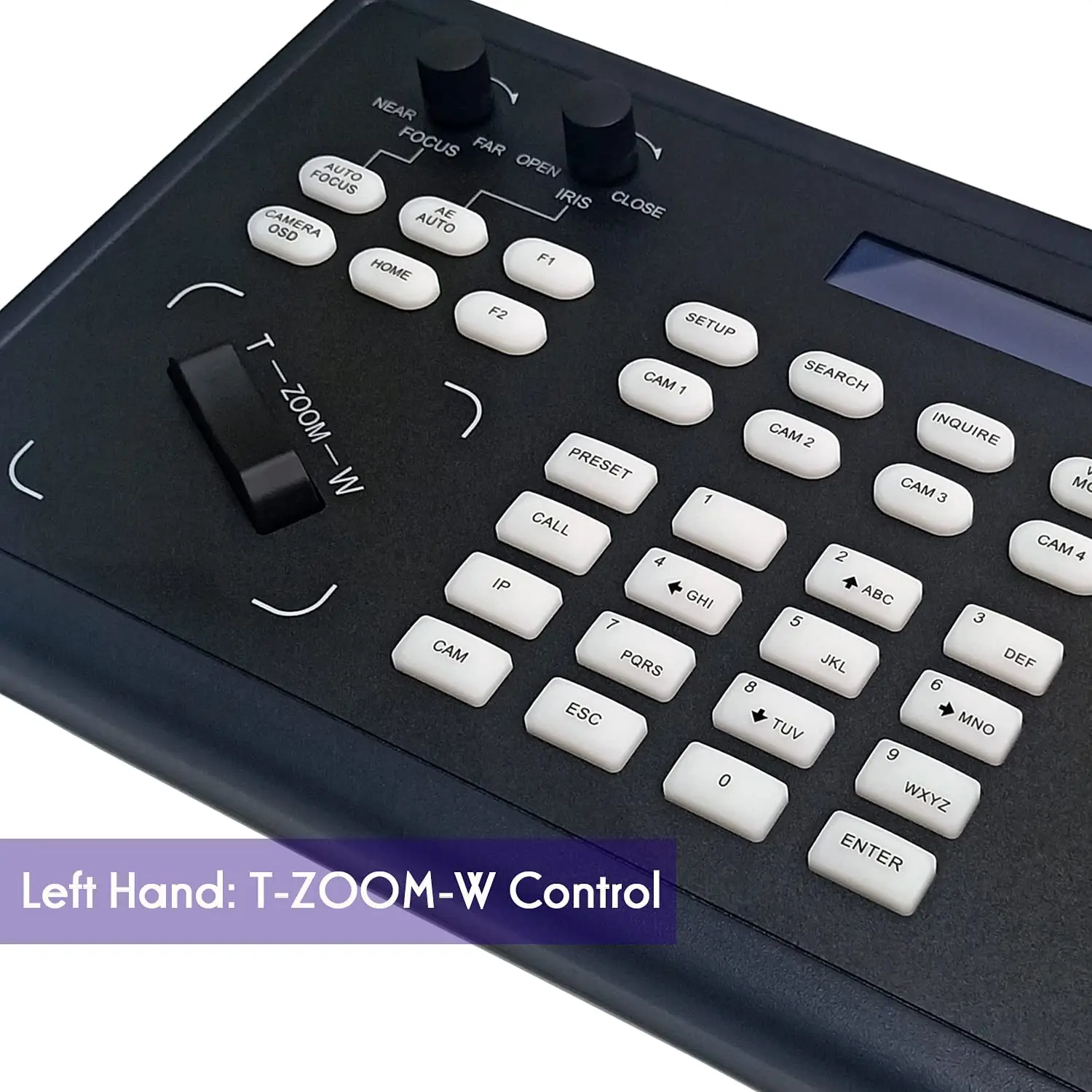 PTZOptics Super keyboard IP и Serial PTZ Camera джойстик контроллер для видеоконференций прямых трансляций видеокамер