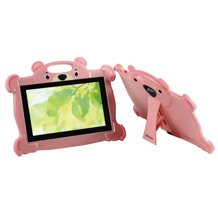 Wholesale High Quality OEM Baby gift 10 Inch Rugged Screen Android Kids Tablet Gaming Tablet  1.3GHZ Quad-core MTK6582 Tablet PC