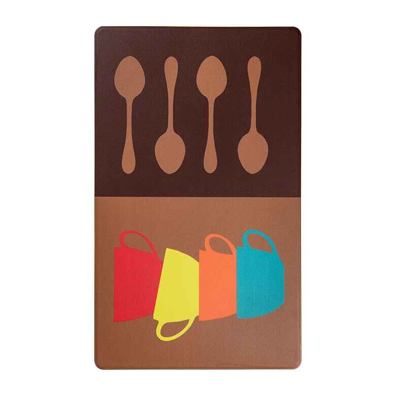 45*120 см 6 мм толщиной, прямоугольный, геометрический, на заказ, стоячий, мягкий, нескользящий, против усталости, кухонный напольный коврик