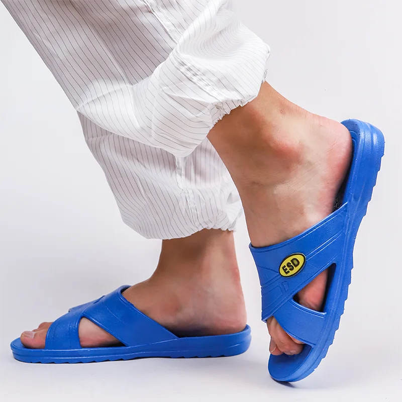 cleanroom industry machine washable esd shoes esd safe safety shoes