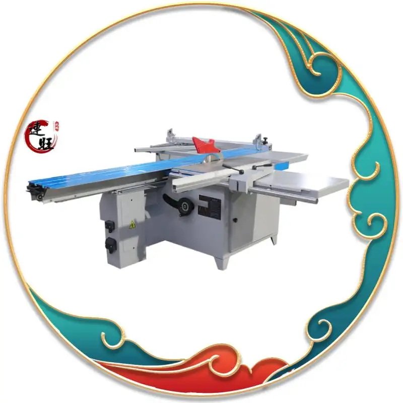 QDLW 45/90 degree full automatic sliding table saw wood cutting vertical panel saw cutter machine