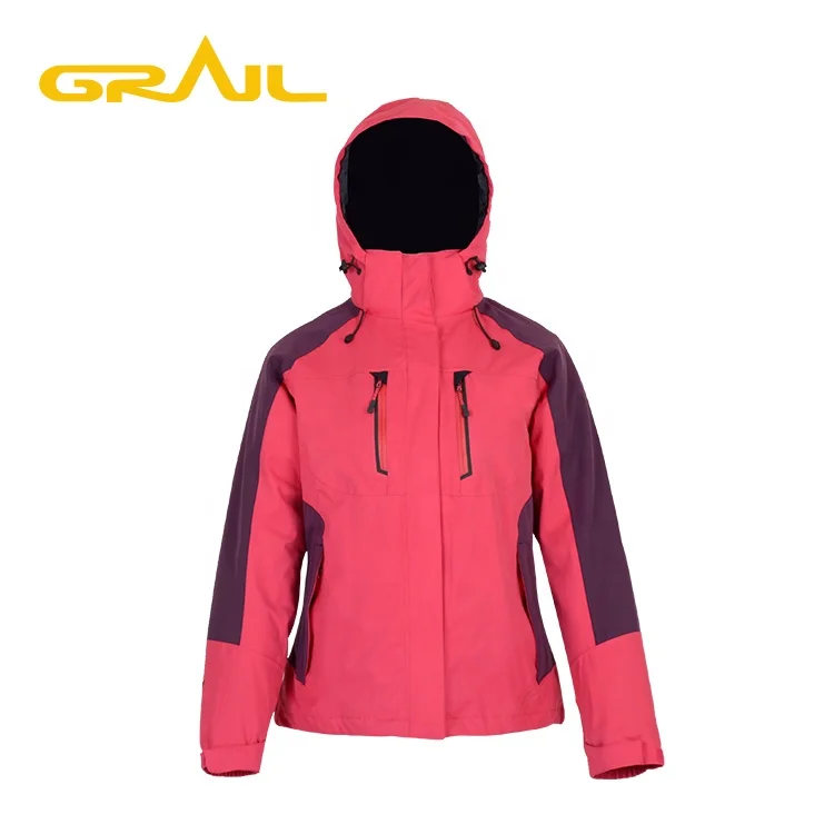 China manufacturer new style wholesale windbreaker outside winter women rain jacket waterproof