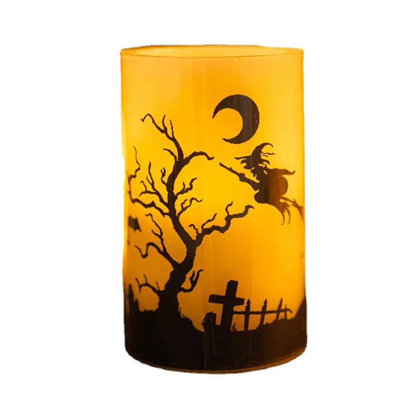 Halloween Specialization 3d Real Flame Led Floating Candles Light Flameless Candle
