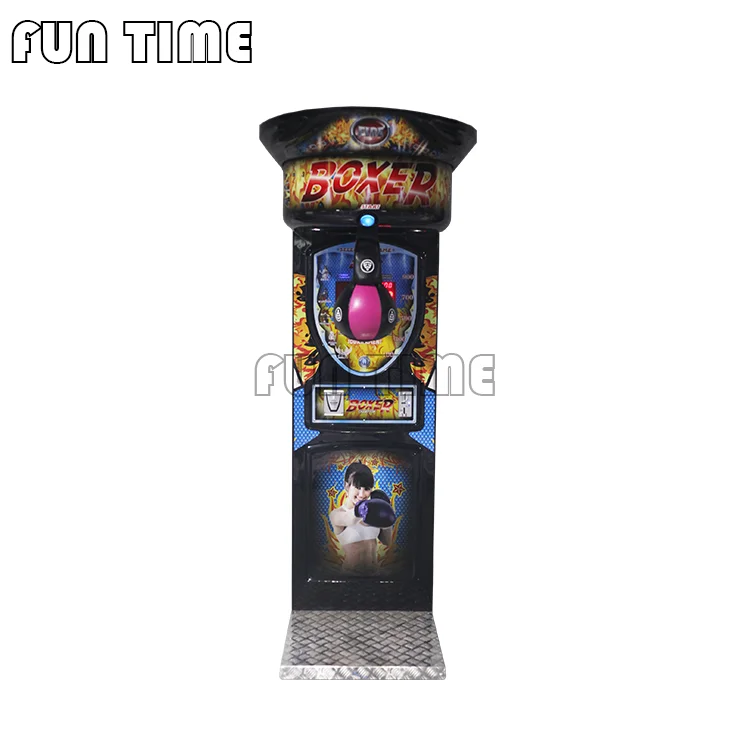 Video Game Coin Operated Games Arcade Punch Boxing Machine Electronic Dynamic Boxing Arcade Game Machine