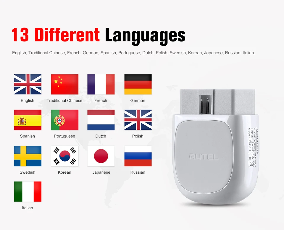 New OBD2  Autel AP200 Auto Diagnostic Scanner Tool