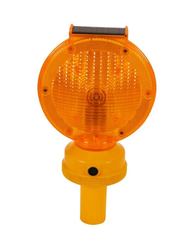 LED Solar Rain-proof Traffic Safety Road Barricade Warning Light