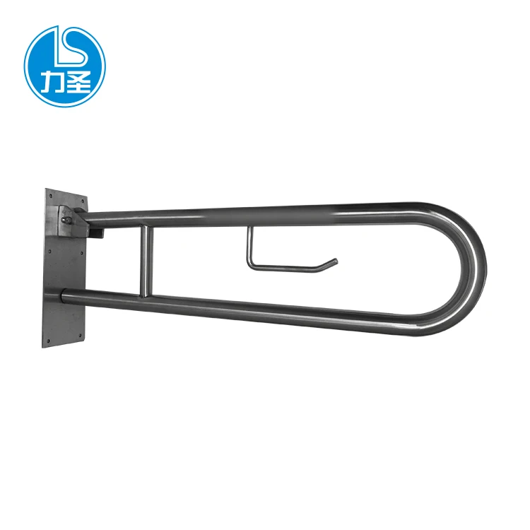 Lisheng Modern Wall Mounted hospital shower toilet disabled stainless steel bathtub handicap safety handle handrail grab bars