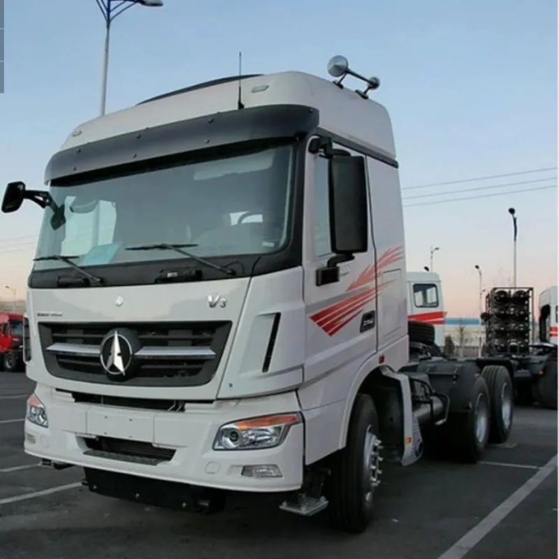 Heavy Duty 6X4 10 Wheel Beiben Truck V3 Tractor Truck Trailer Head