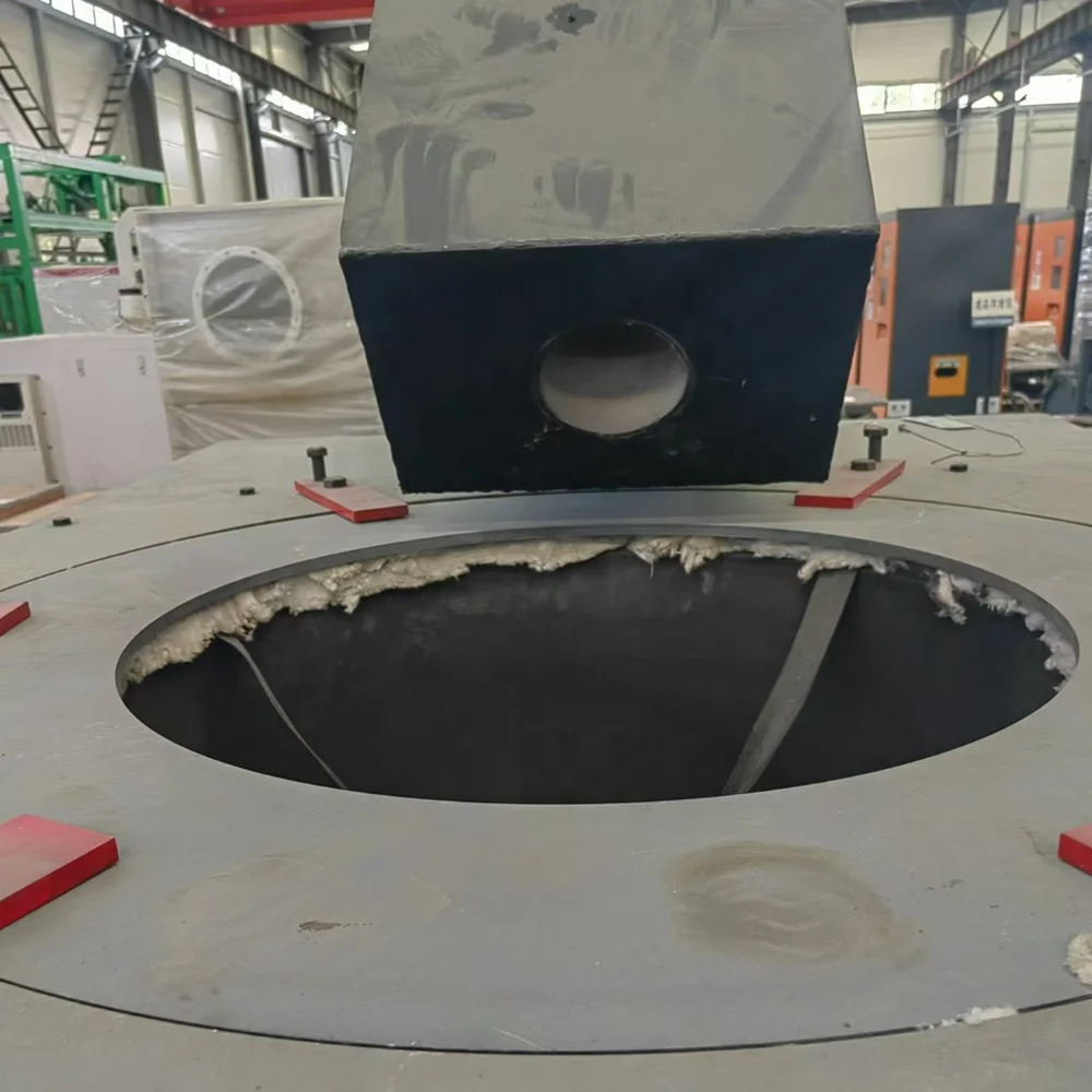 Gas Diesel Type Aluminum Melting Furnace Crucible Furnace