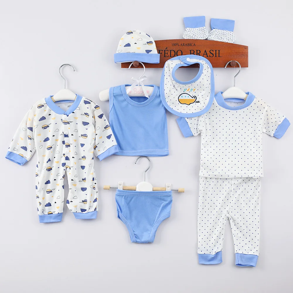 Infant underwear set baby clothes eight-piece set baby clothes 0-3 months baby products