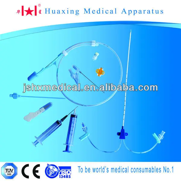 
Disposable Central Venous catheter Kit with polyurethane material(CVC Kit) 
