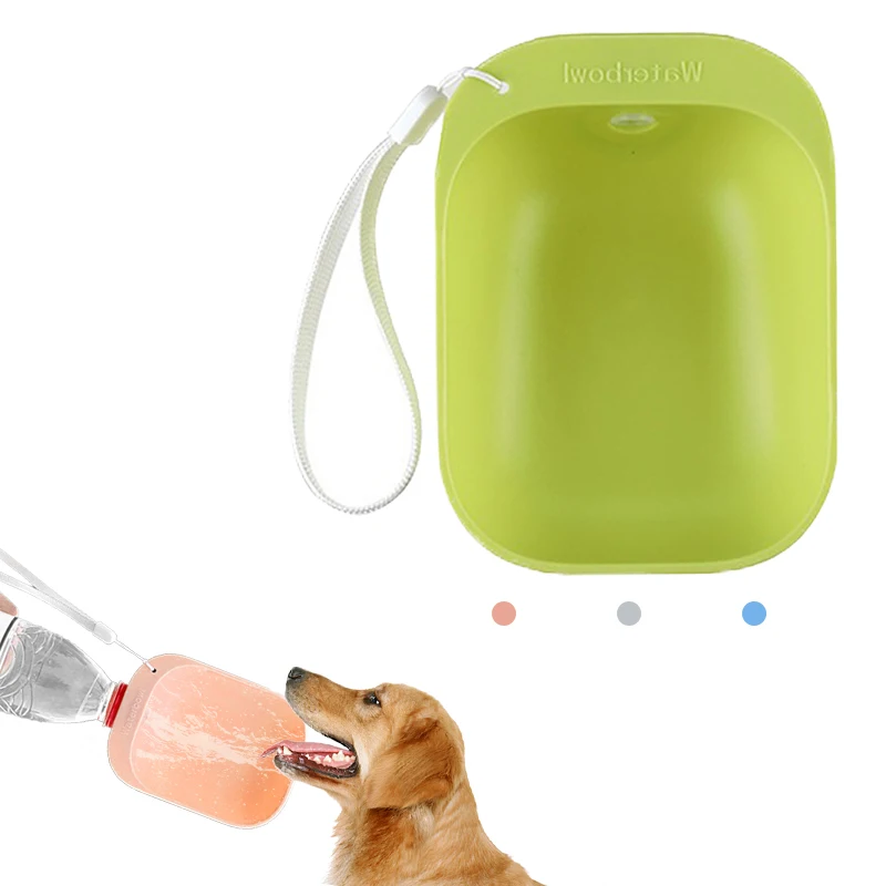 Dogs Go Out Portable Water Bottle Travel Bowl Pets Paired With Mineral Water Bottle Dog Water Bottle Wholesale Dog Bowl