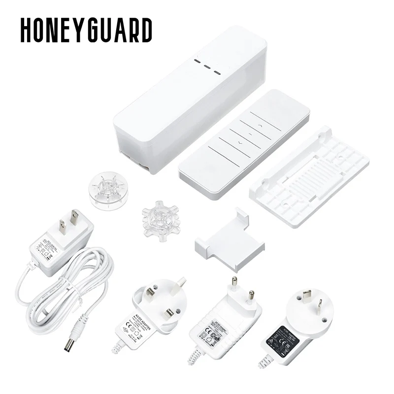 HONEYGUARD HSW002 Blind Curtain Motor Electric Tuya Wifi Chain Blinds Shade Driver Remote Control Roller Blind Motor
