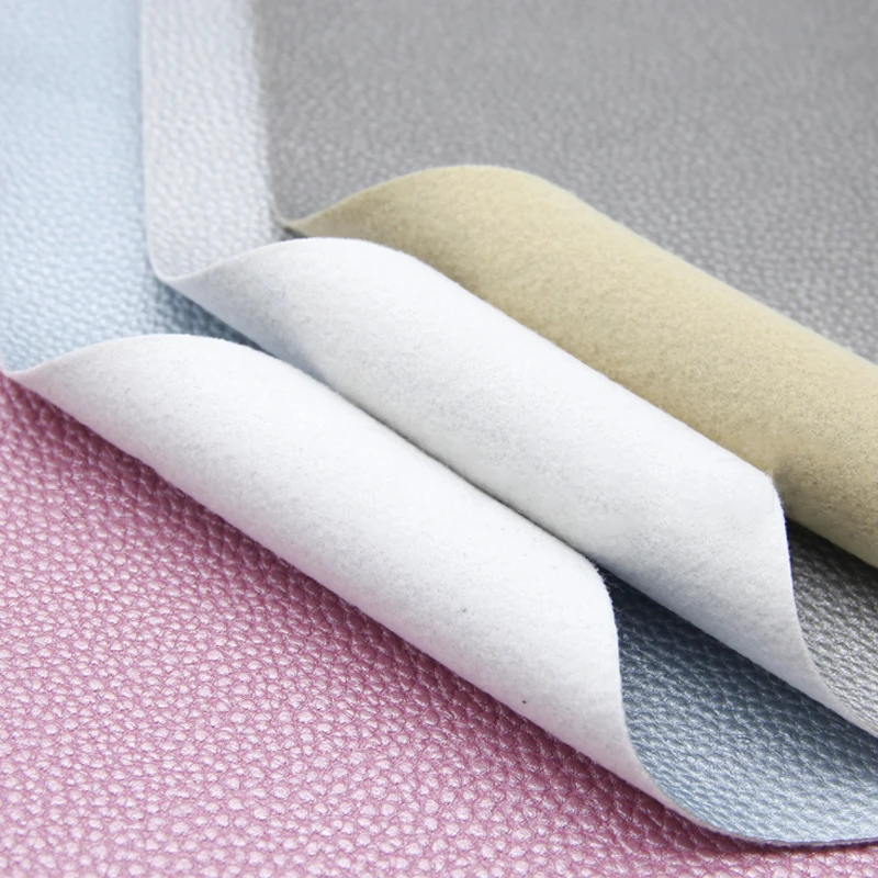 Мягкая жемчужная блестящая тисненая ткань из искусственной кожи Lychee, домашняя текстильная ткань для сумок, материалы для рукоделия, «сделай сам»