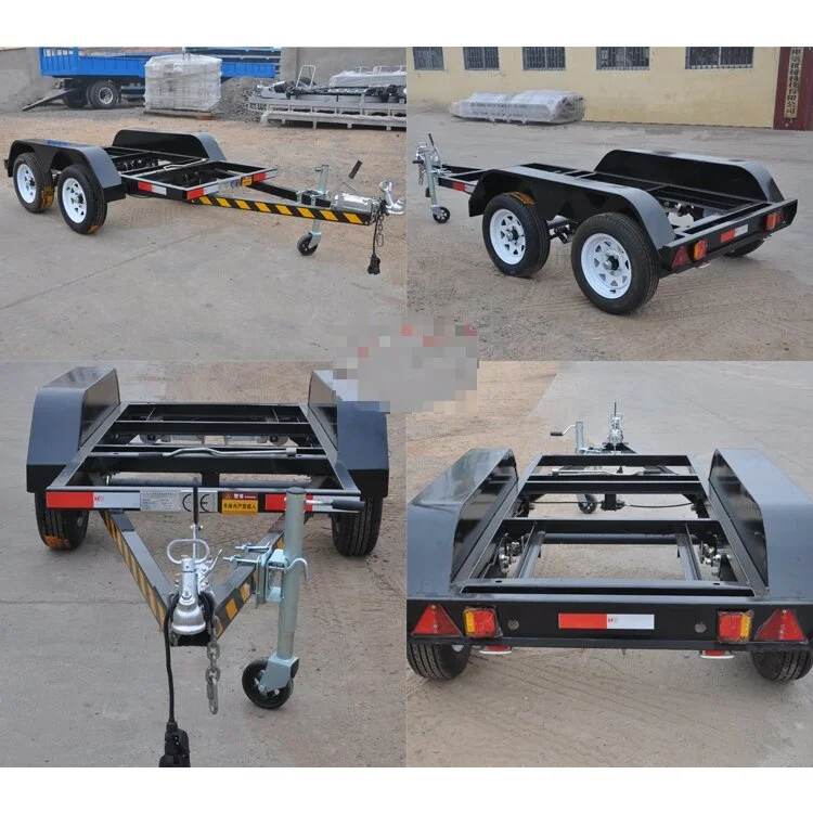 Small Equipment Trailer Chassis  Generator Trailer Frame Customized