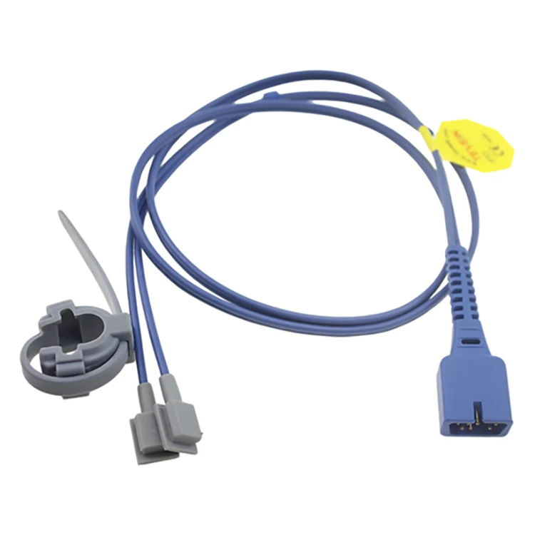 adult finger clip compatible digital medical pulse oximetry spo2 sensor cable for Biolight DB7pin