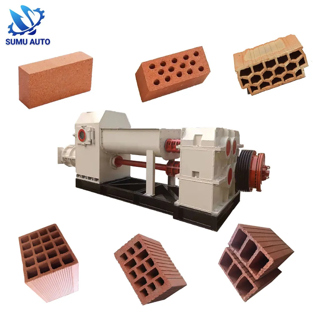 2000pcs 4000pcs 8000pcs Mud Clay Brick Block Making Machine Machinery Price In Nigeria