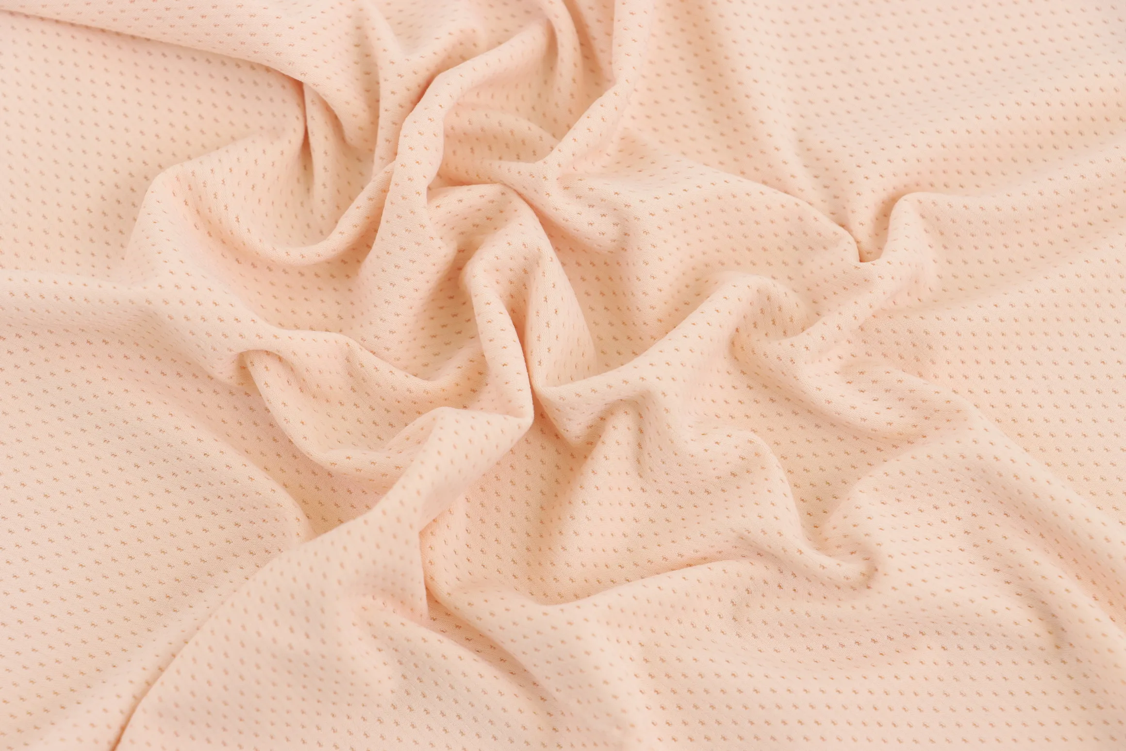 Cool and Breathable for Spring/Summer Season Polyester Spandex Knitted Jacquard Rib Net Fabric