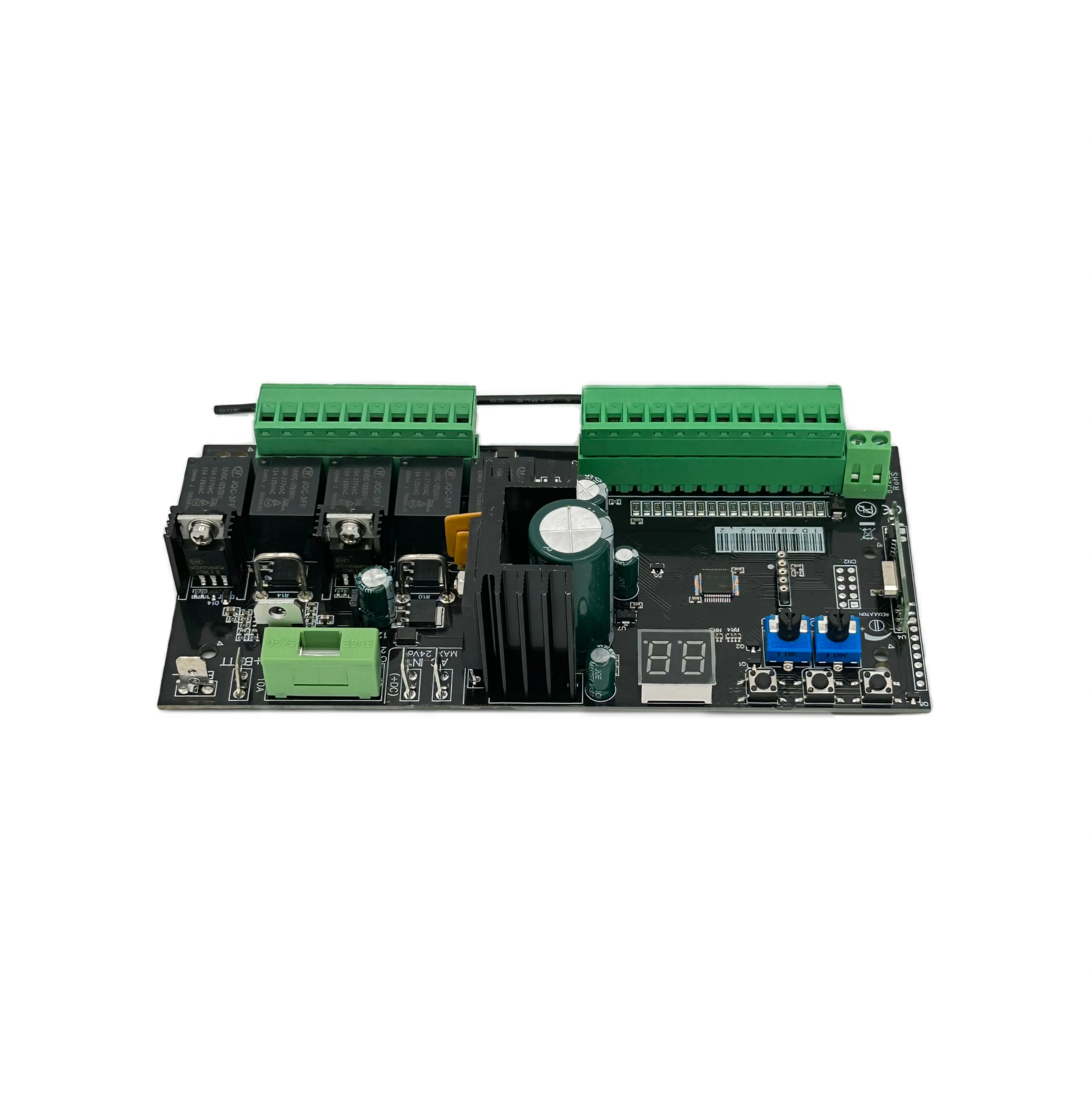 ID200 DC12V Солнечная функция и 2 пульта управления поворотными воротами для гаража