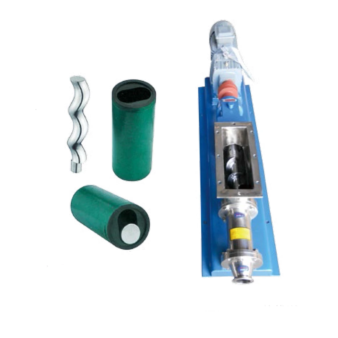 Sanitary Single Screw pump progressive cavity pump with reverse flow capabilities Screw Pump For High viscosity liquid