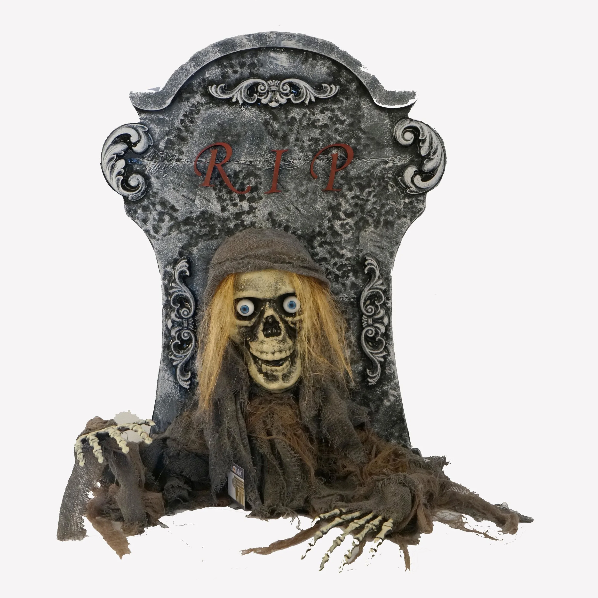 Halloween Decoration Scary Low Price Moq Halloween Props Life Size Animated Indoor Halloween Animatronic For Sale