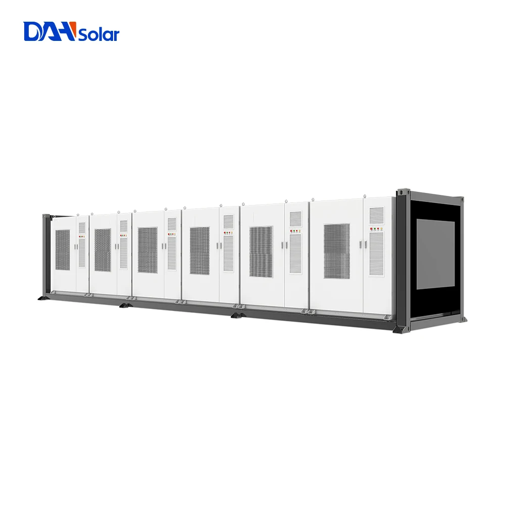 DAH Solar Outdoor Utility ESS Container 100kwh 200kwh 500KWH Battery For Energy Storage Power Station solar battery storage