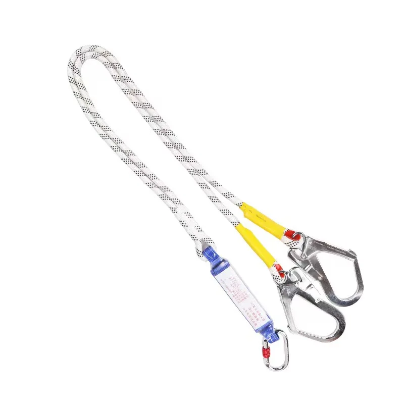 fall protection with lanyard dloop cintura arrampicata safety rope stunt flying harness ace positioning rope