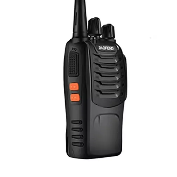 mini Compact Collar Clip type Mini Walkie Talkie Long Range Analog Communication Radio for Restaurant Warehouse Shop