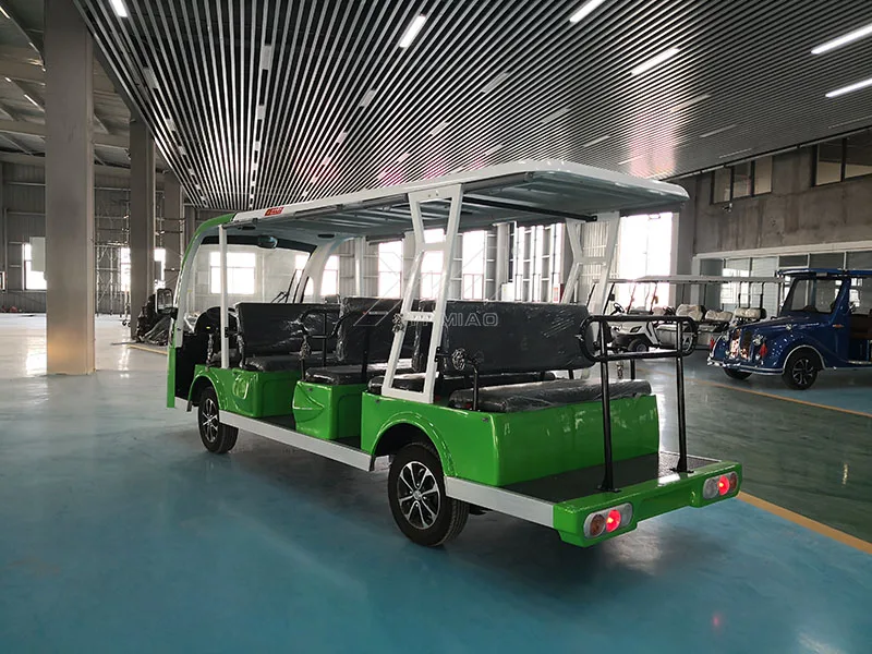 7.5KW Motor New electric  Sightseeing Car bus club car tourism shuttle bus Airport Electric Golf Cart Fast