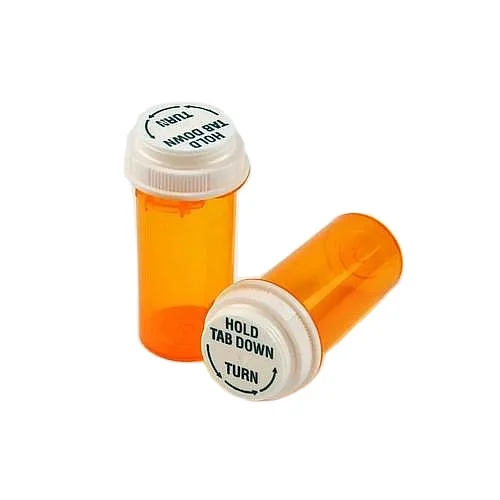 Bottle Manufacturers Pharmacy Containers Child Resistant Reversible Cap Vials Pill Bottles Customize Prescription Plastic