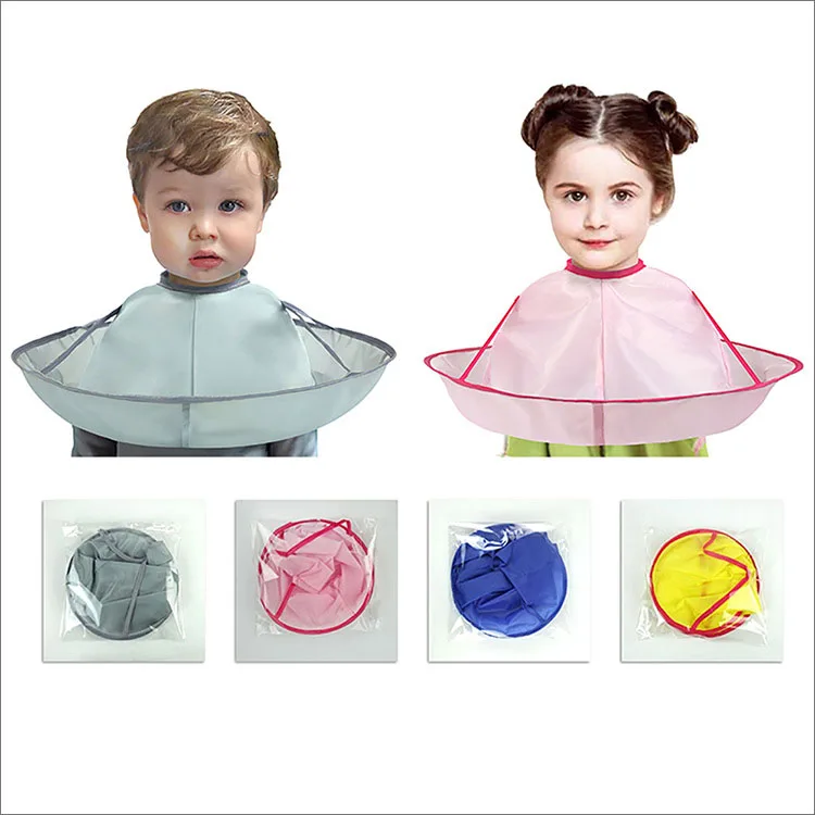 Diy Hair Cutting Cloak Umbrella Cape Cutting Cloak Wrap Hair Shave Apron Children Hair Barber Gown Cover