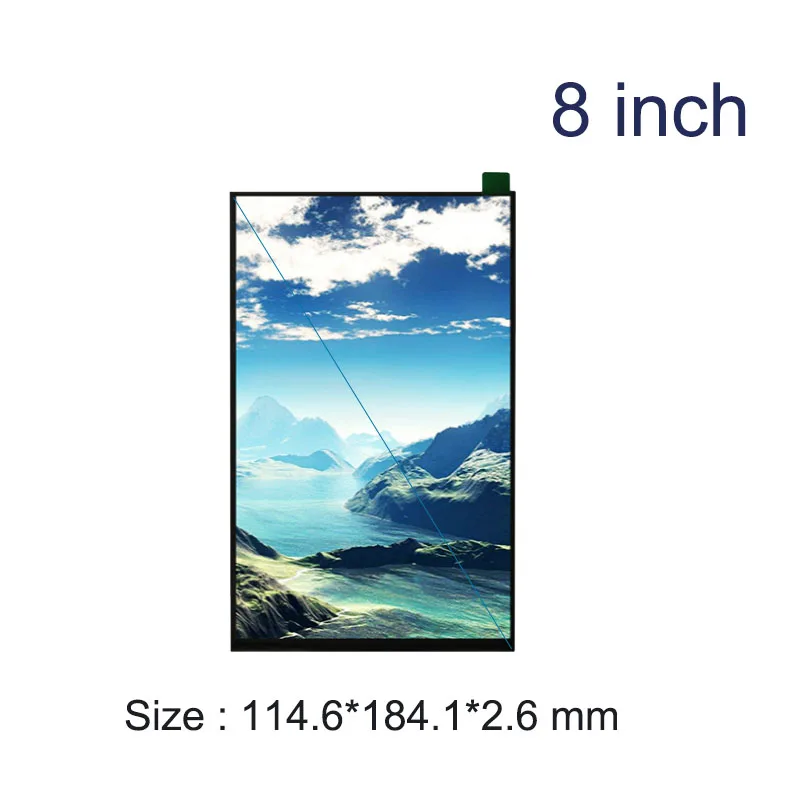 Factory Wholesale BOE YF080B01 8 Inch Mipi IPS LCD Screen Touch Display Screen