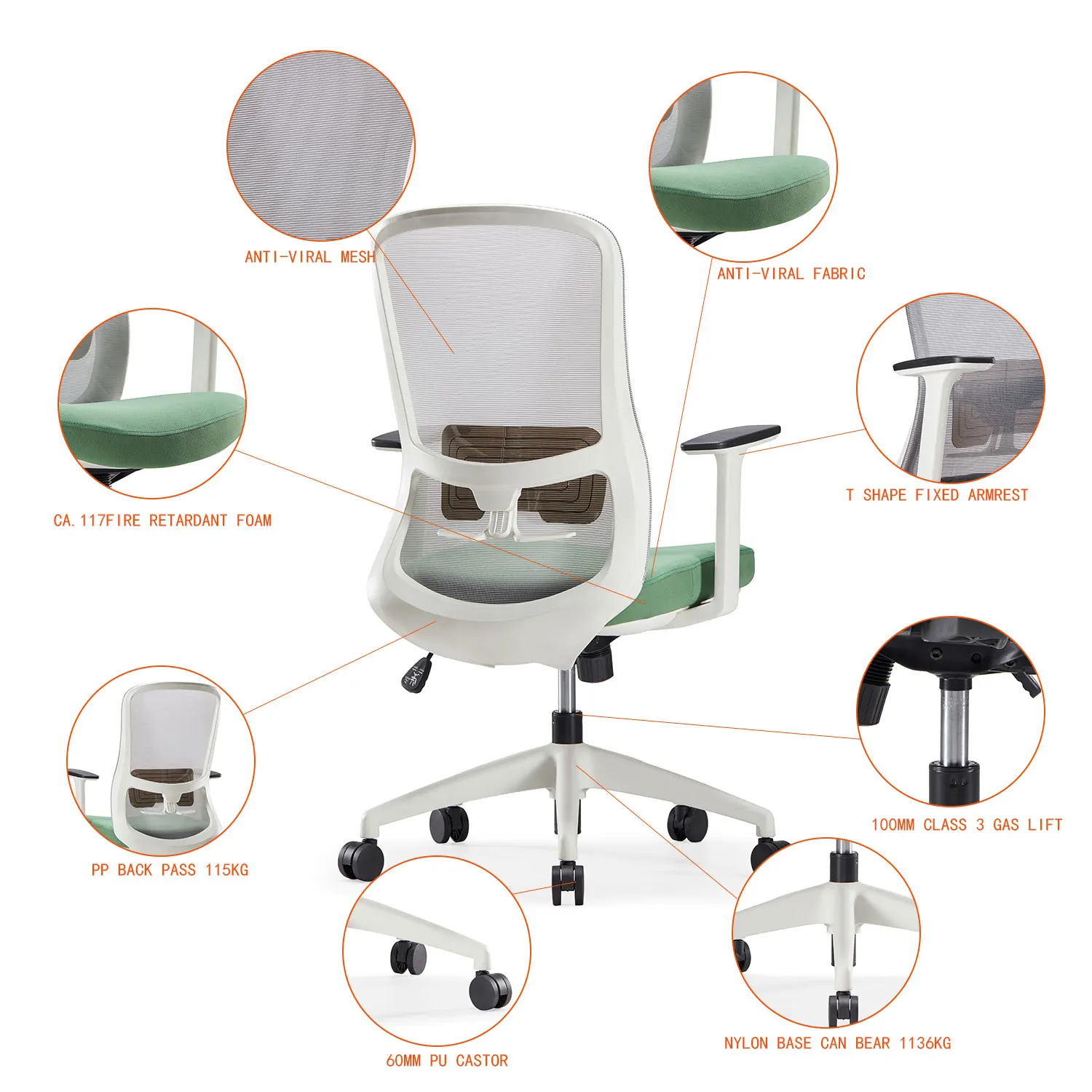 YX best buy office chair ergonomic drafting chair best chair for posture