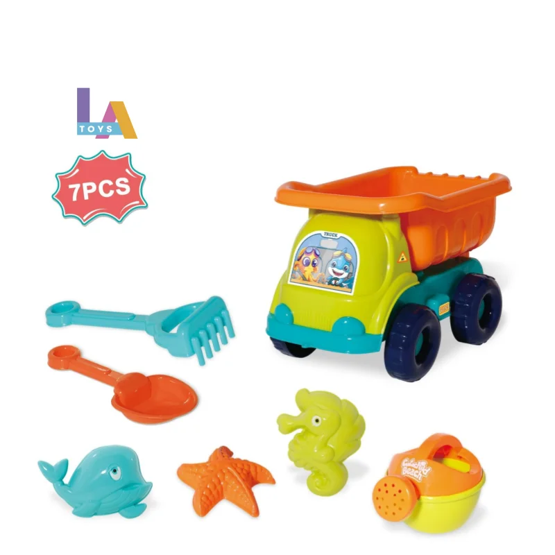 Longthuy Made in Vietnam High Quality Summer Beach Toy Kids Sets Child Sand Toys Set Outdoor Plastic Bucket Sand Beach Toys
