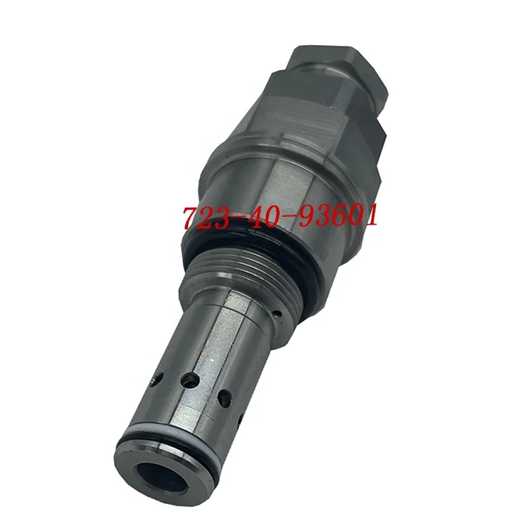 Hydraulic parts PC200-8 main relief valve for komatsu main valve 723-40-93601