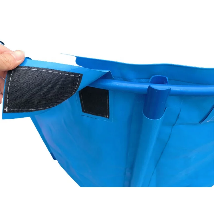 Round PVC waterproof custom tarpaulin fish swimming pool fisn tank  for fish pond